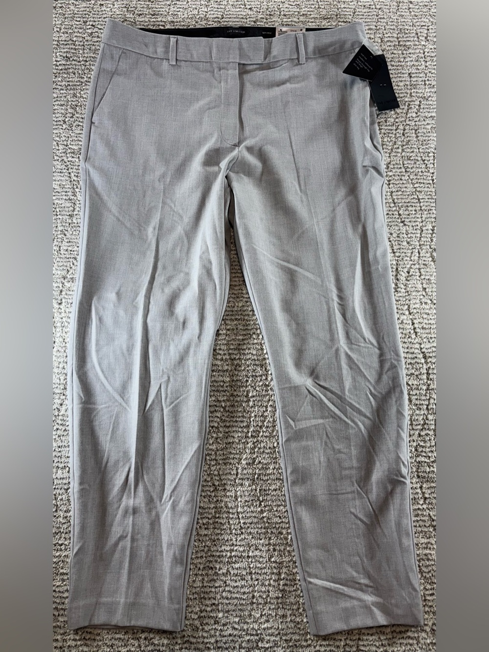NWT‎ The Limited Women’s Size 14 Gray Heather Slim Ankle Pants